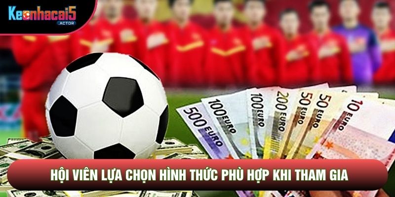 Hội viên lựa chọn hình thức phù hợp khi tham gia