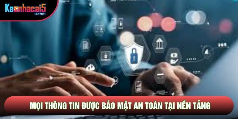 Mọi thông tin được bảo mật an toàn tại nền tảng